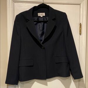 Women's Classic Navy Suit Jacket